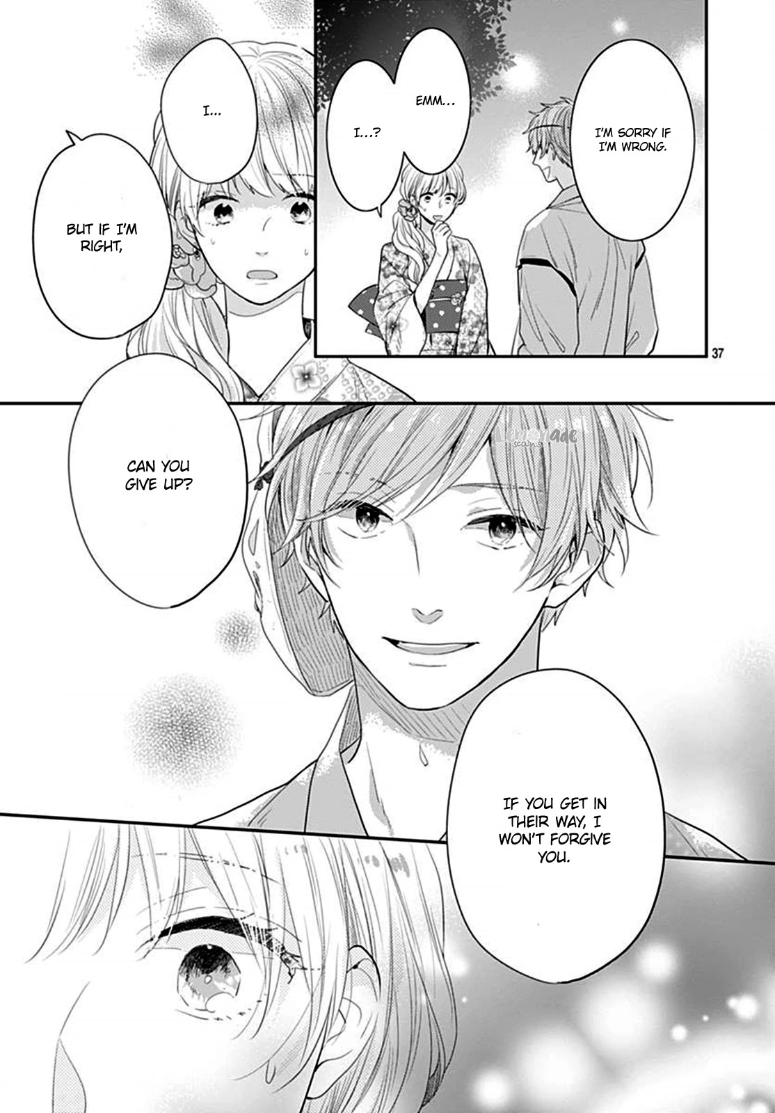 Koi wo Shiranai Bokutachi wa Chapter 6 page 38 - Chapter 6