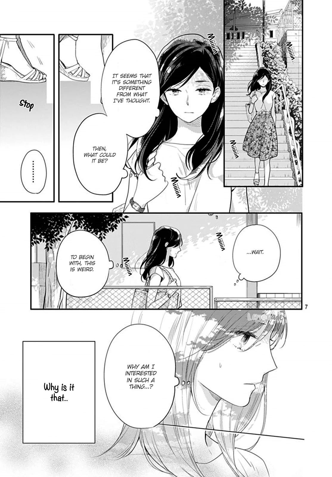 Koi wo Shiranai Bokutachi wa Chapter 6 page 8 - Chapter 6
