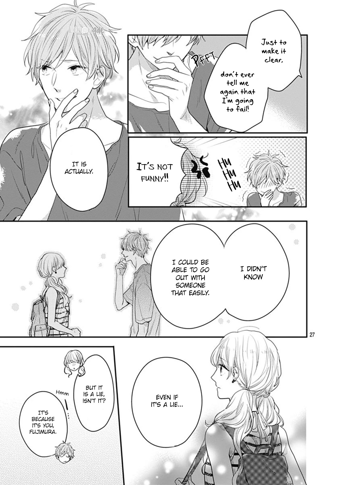 Koi wo Shiranai Bokutachi wa Chapter 7 page 28 - Chapter 7