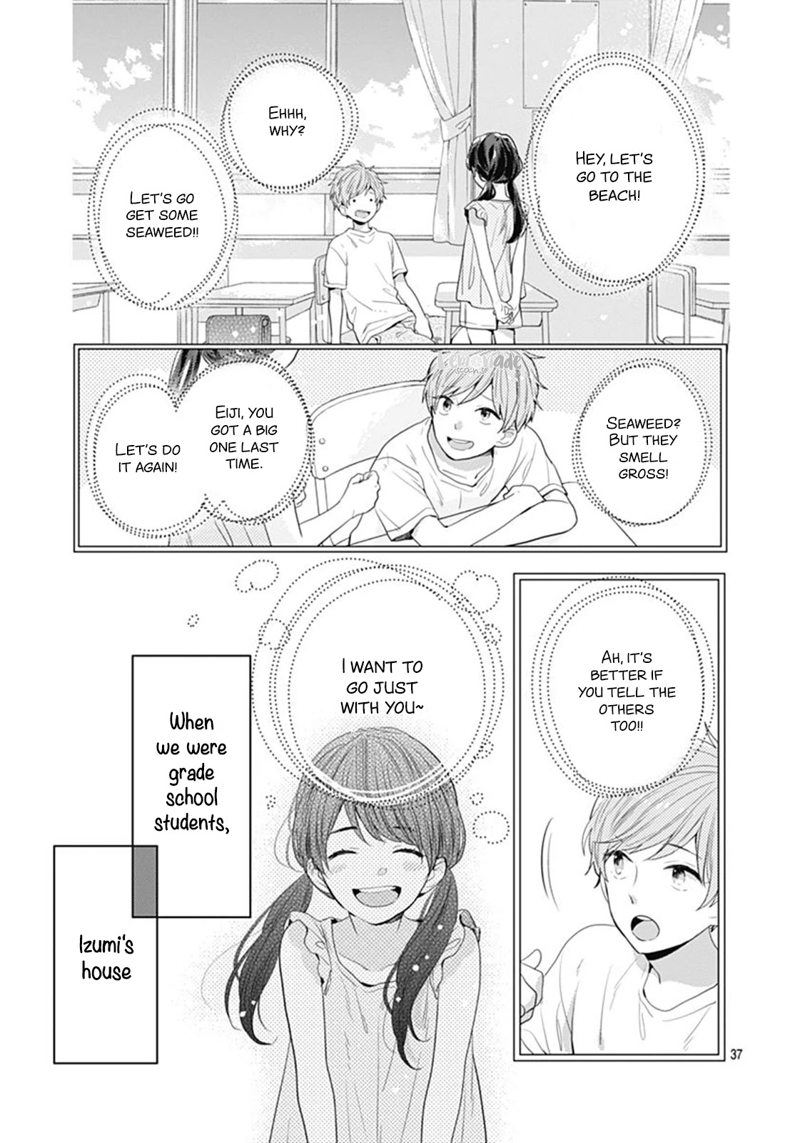 Koi wo Shiranai Bokutachi wa Chapter 7 page 38 - Chapter 7