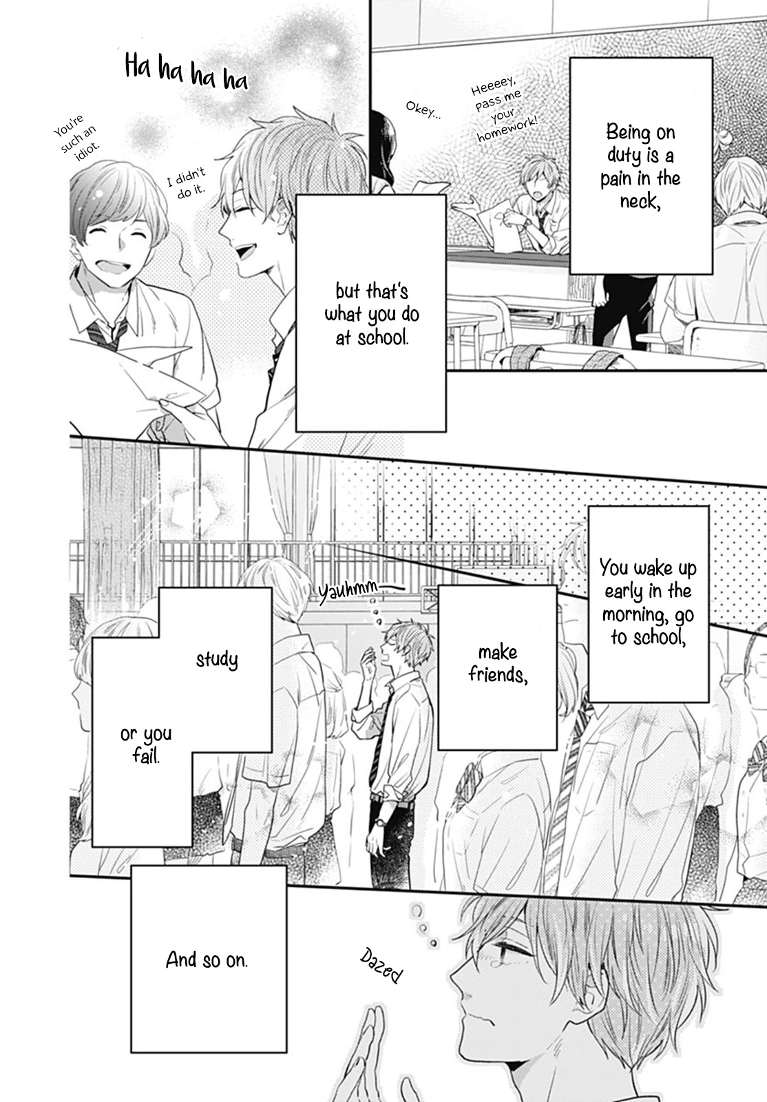 Koi wo Shiranai Bokutachi wa Chapter 8 page 12 - Chapter 8