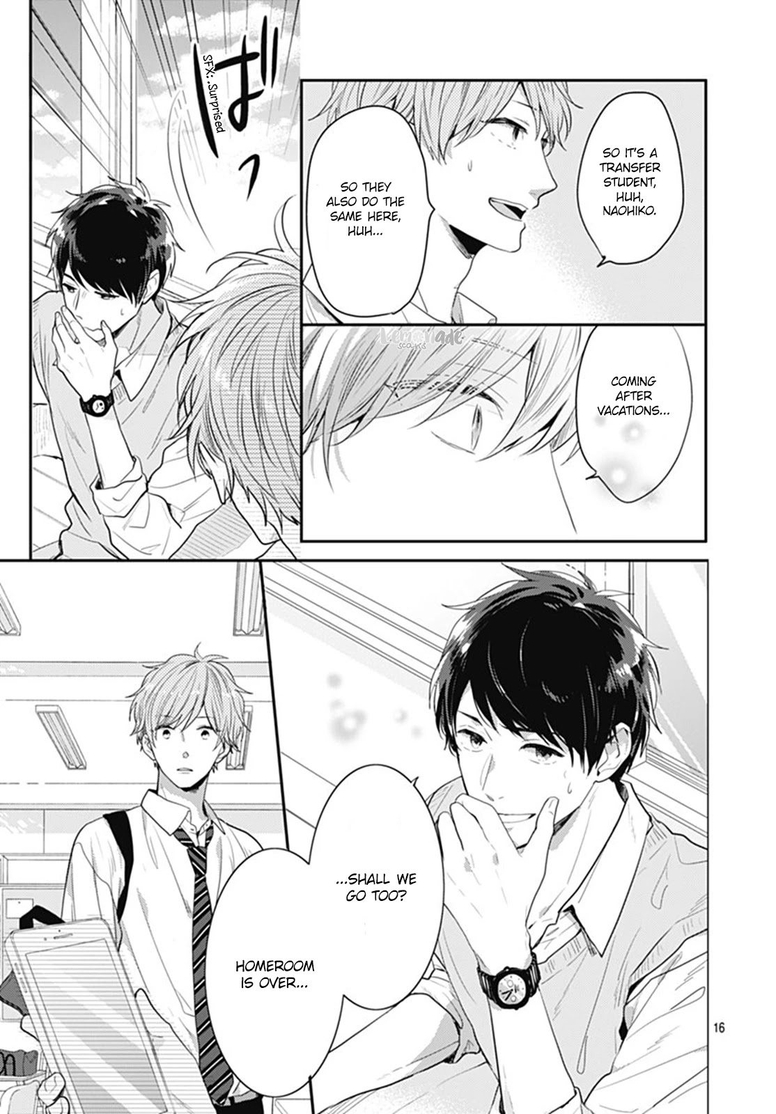 Koi wo Shiranai Bokutachi wa Chapter 8 page 17 - Chapter 8