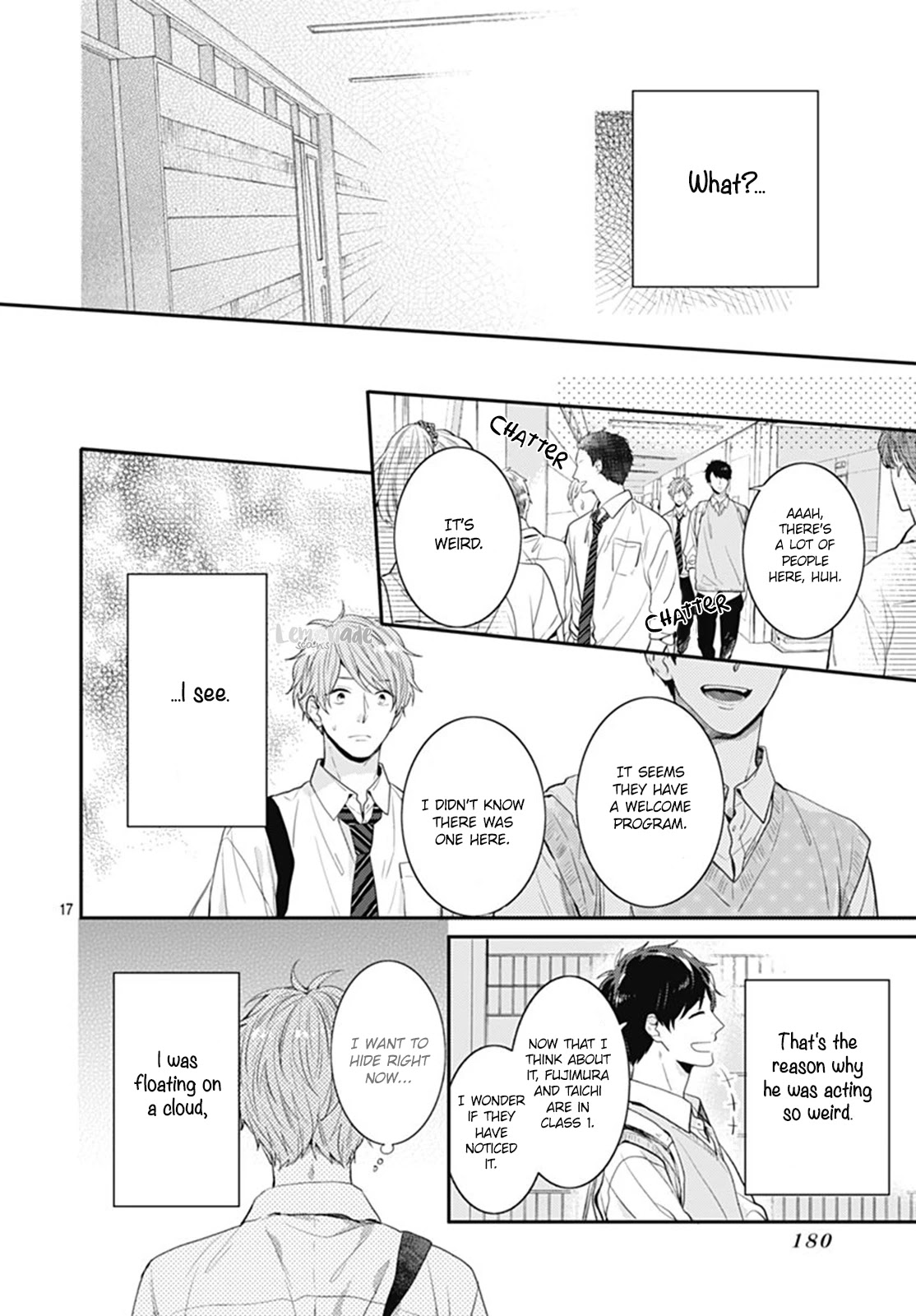 Koi wo Shiranai Bokutachi wa Chapter 8 page 18 - Chapter 8