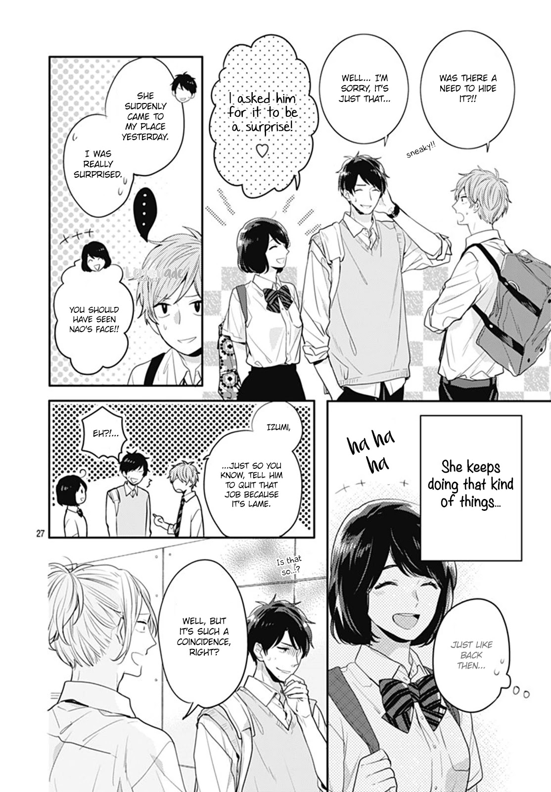 Koi wo Shiranai Bokutachi wa Chapter 8 page 28 - Chapter 8