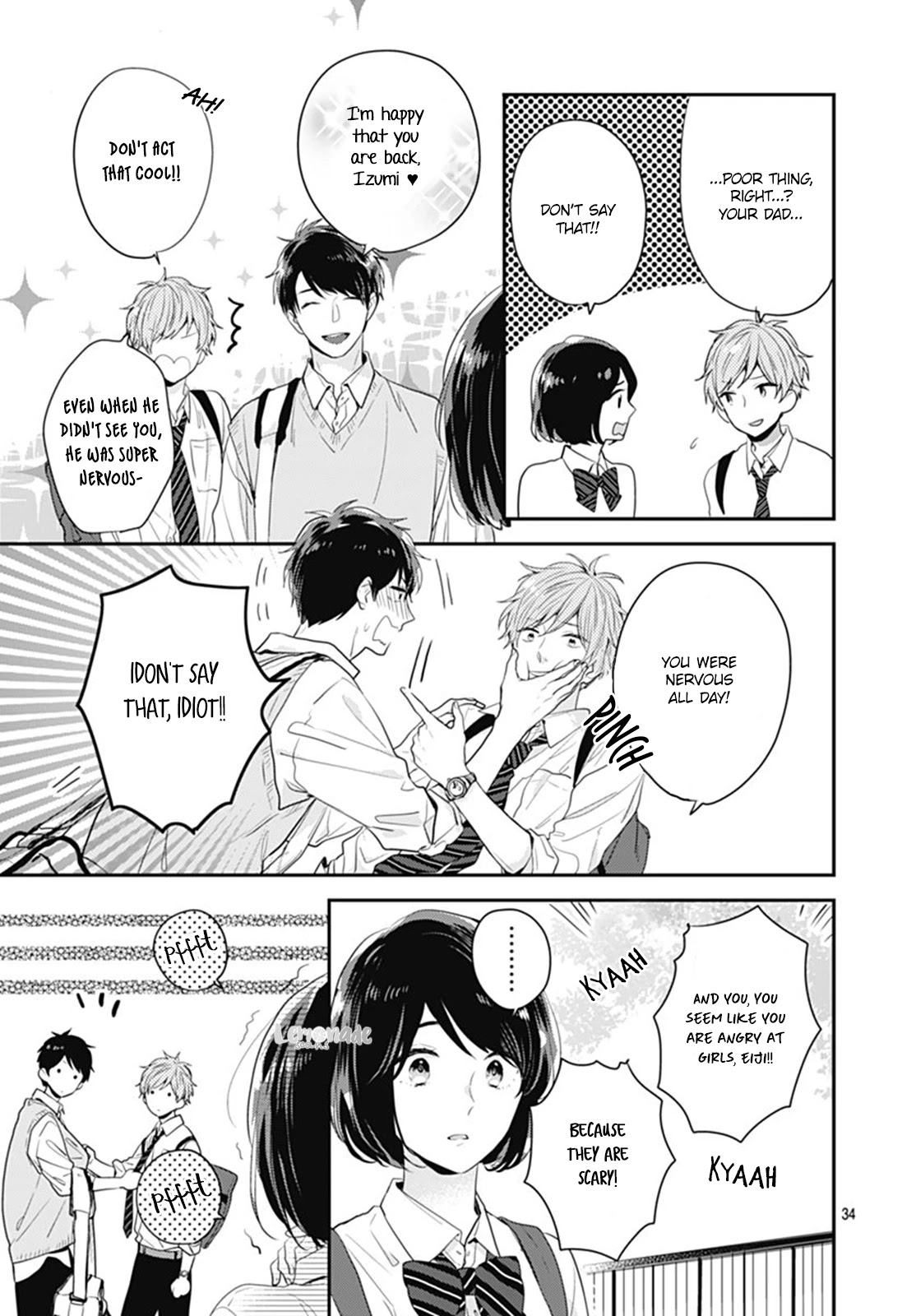 Koi wo Shiranai Bokutachi wa Chapter 8 page 35 - Chapter 8