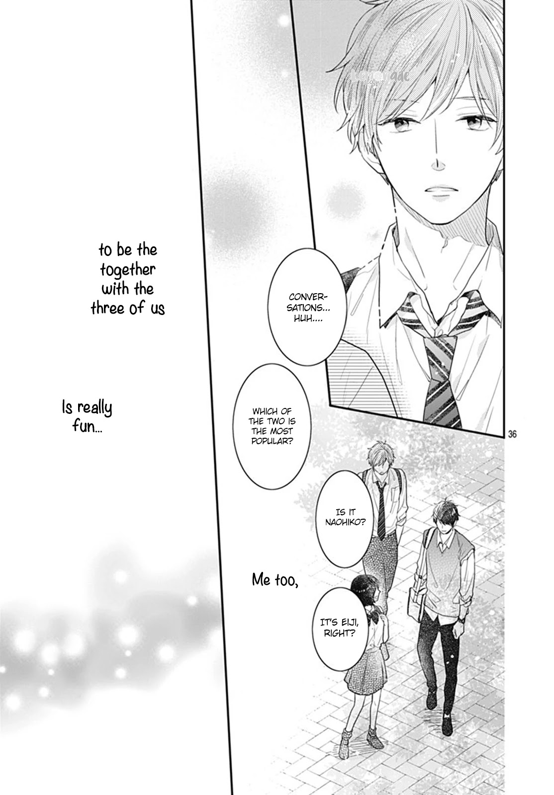 Koi wo Shiranai Bokutachi wa Chapter 8 page 37 - Chapter 8