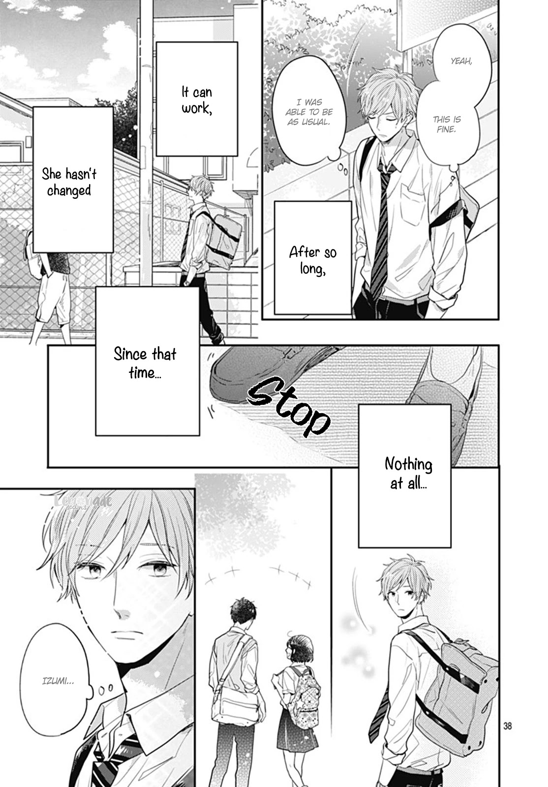Koi wo Shiranai Bokutachi wa Chapter 8 page 39 - Chapter 8