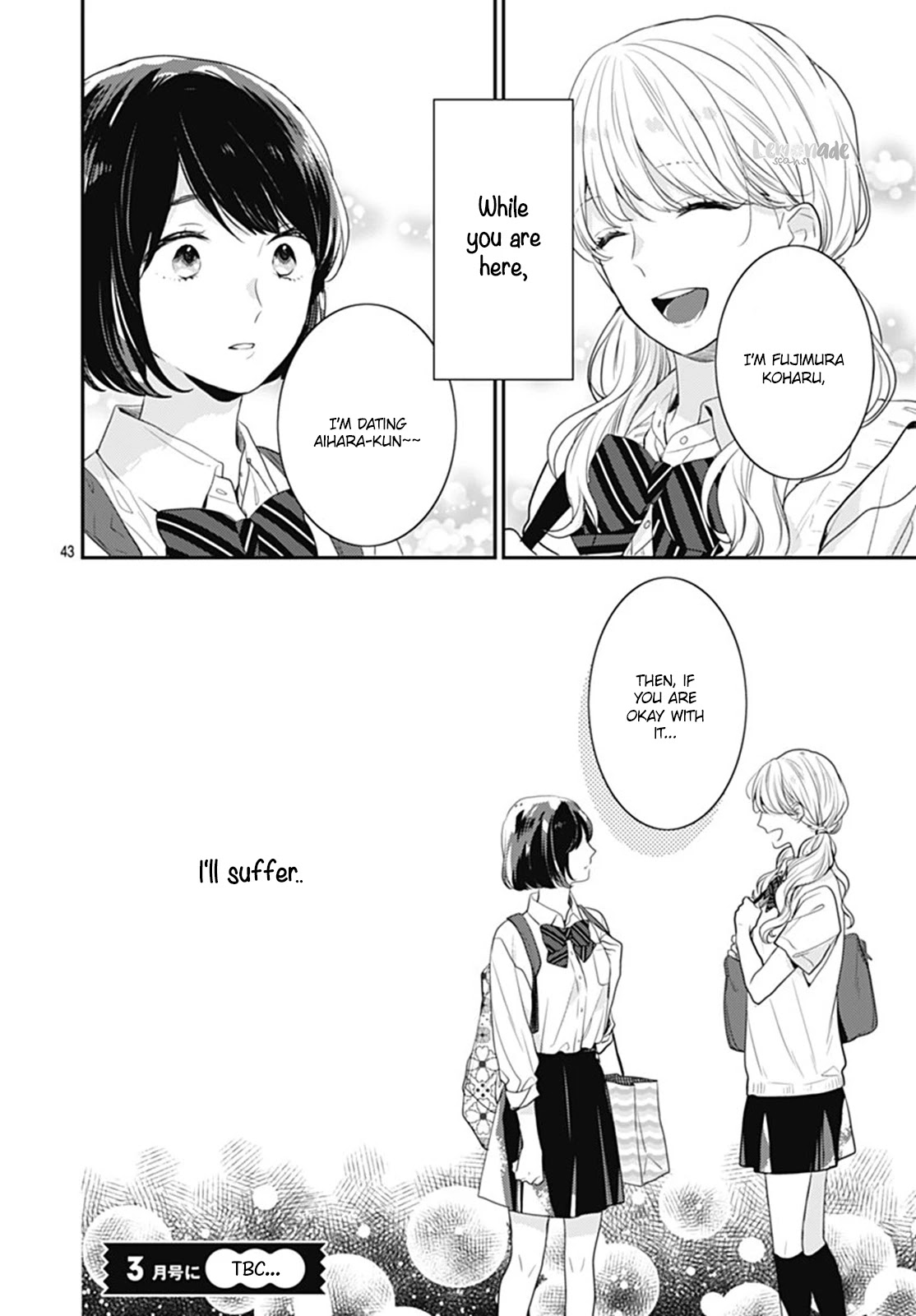 Koi wo Shiranai Bokutachi wa Chapter 8 page 44 - Chapter 8