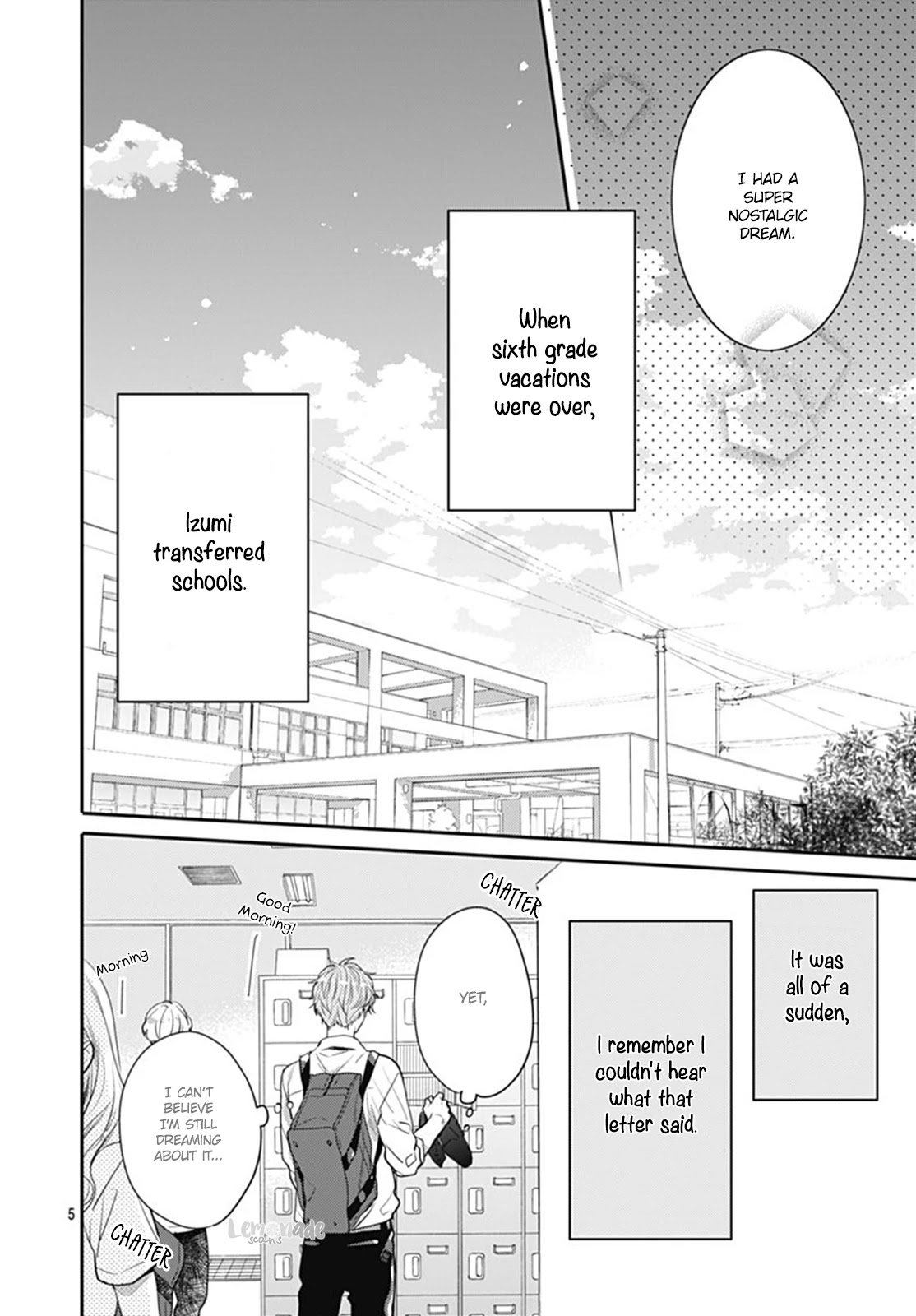 Koi wo Shiranai Bokutachi wa Chapter 8 page 6 - Chapter 8