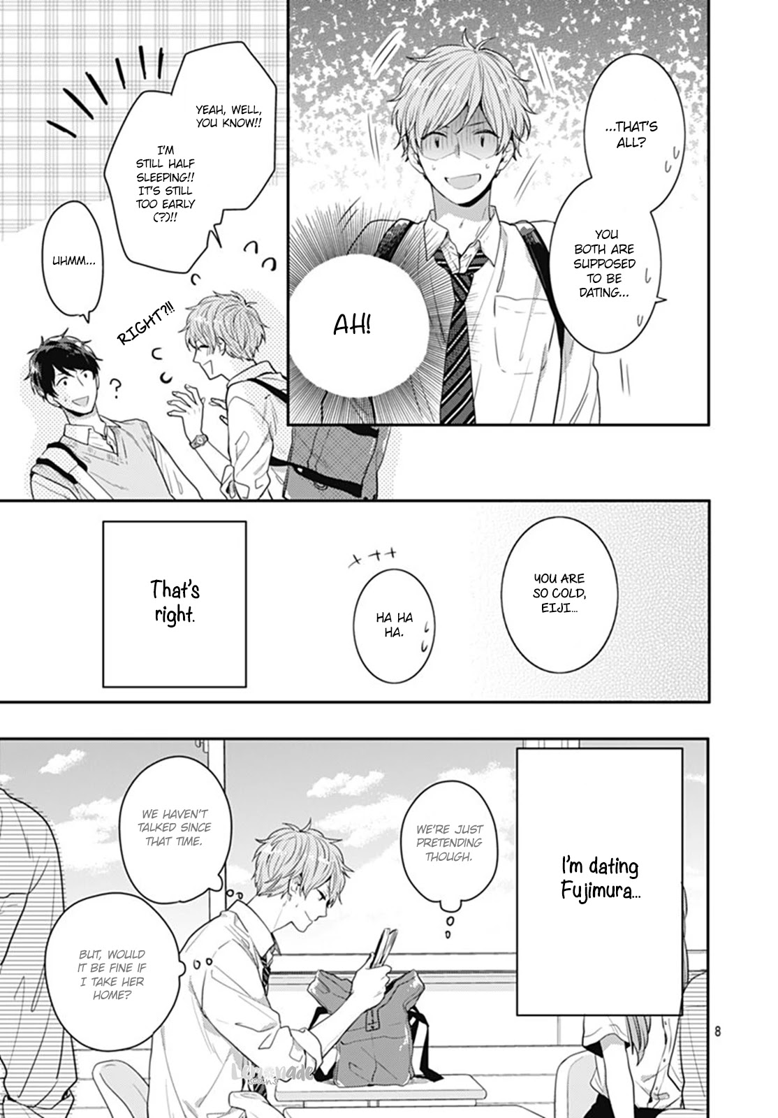 Koi wo Shiranai Bokutachi wa Chapter 8 page 9 - Chapter 8