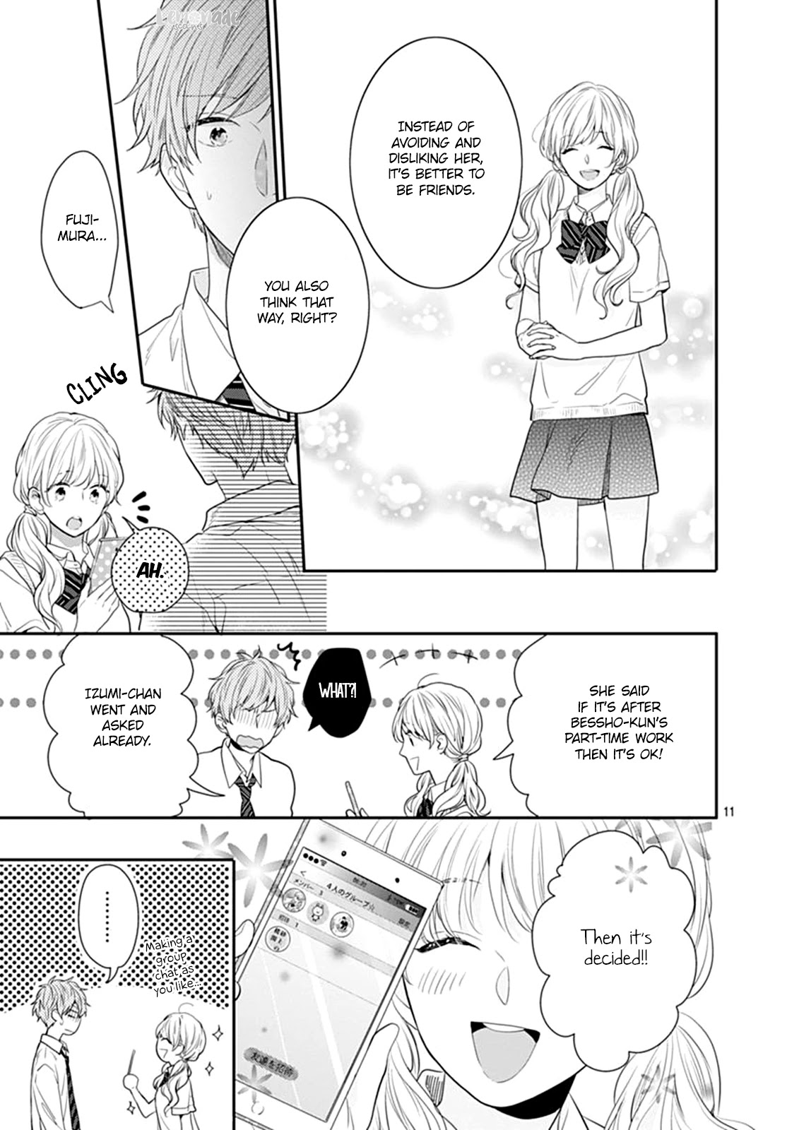 Koi wo Shiranai Bokutachi wa Chapter 9 page 12 - Chapter 9