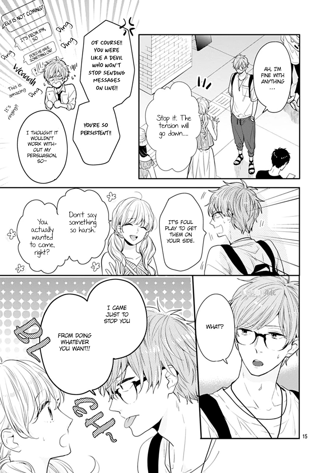 Koi wo Shiranai Bokutachi wa Chapter 9 page 16 - Chapter 9