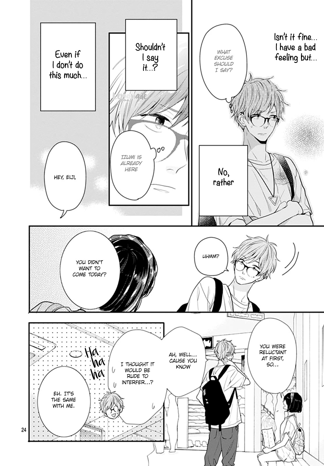 Koi wo Shiranai Bokutachi wa Chapter 9 page 25 - Chapter 9