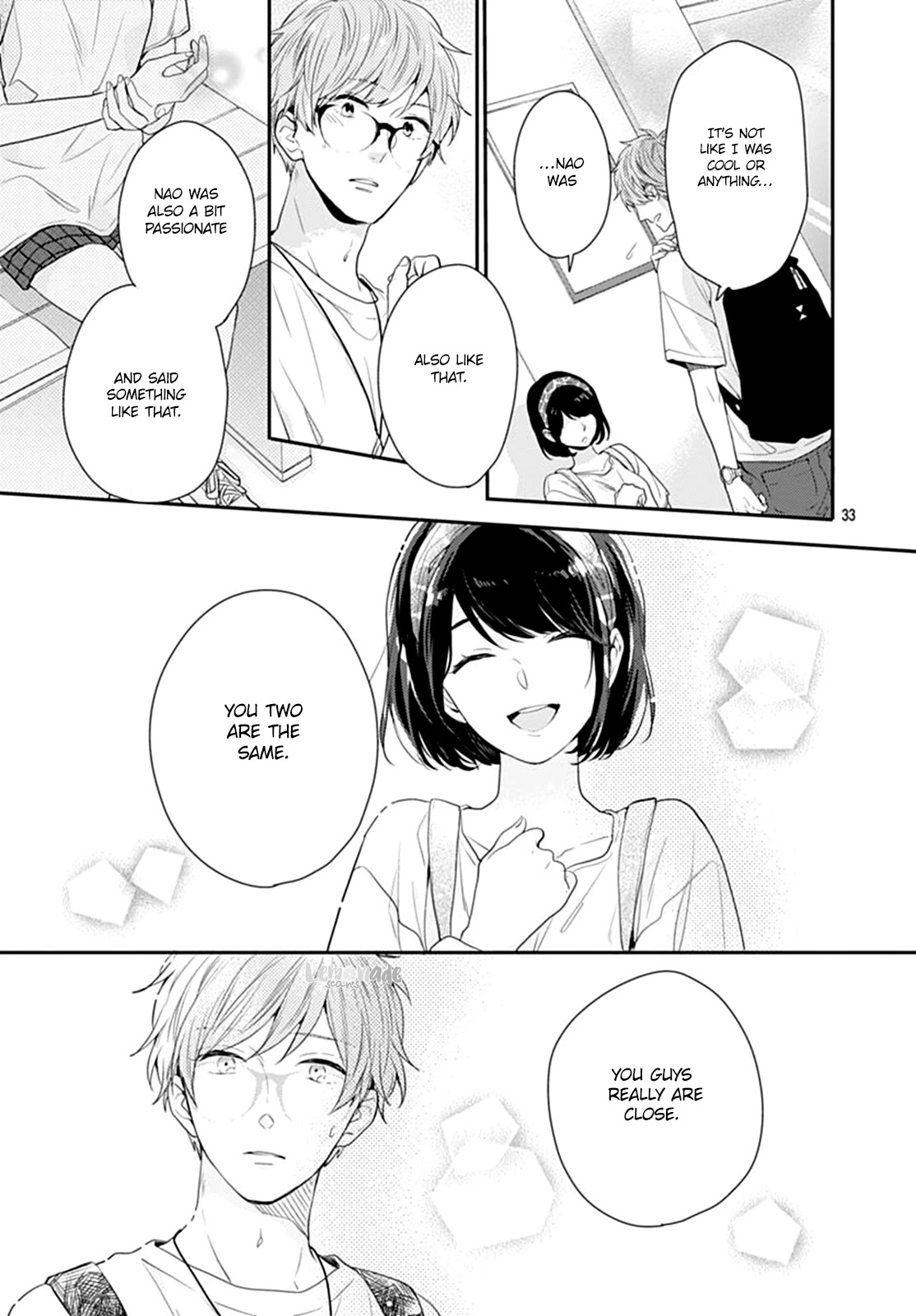 Koi wo Shiranai Bokutachi wa Chapter 9 page 34 - Chapter 9