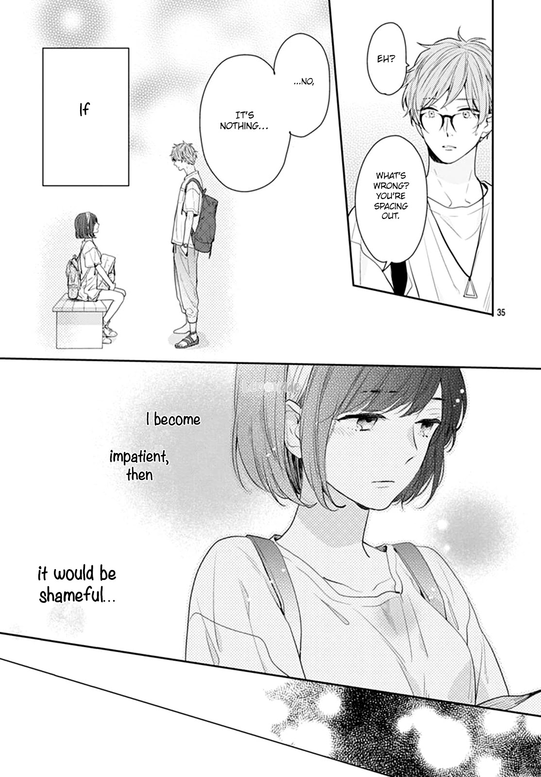 Koi wo Shiranai Bokutachi wa Chapter 9 page 36 - Chapter 9