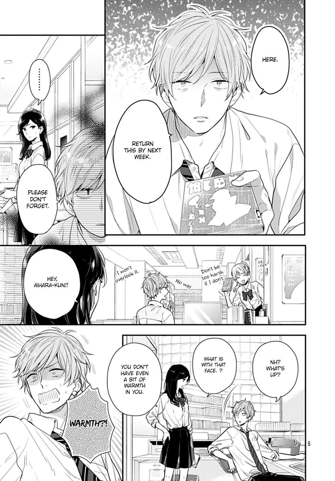 Koi wo Shiranai Bokutachi wa Chapter 9 page 6 - Chapter 9