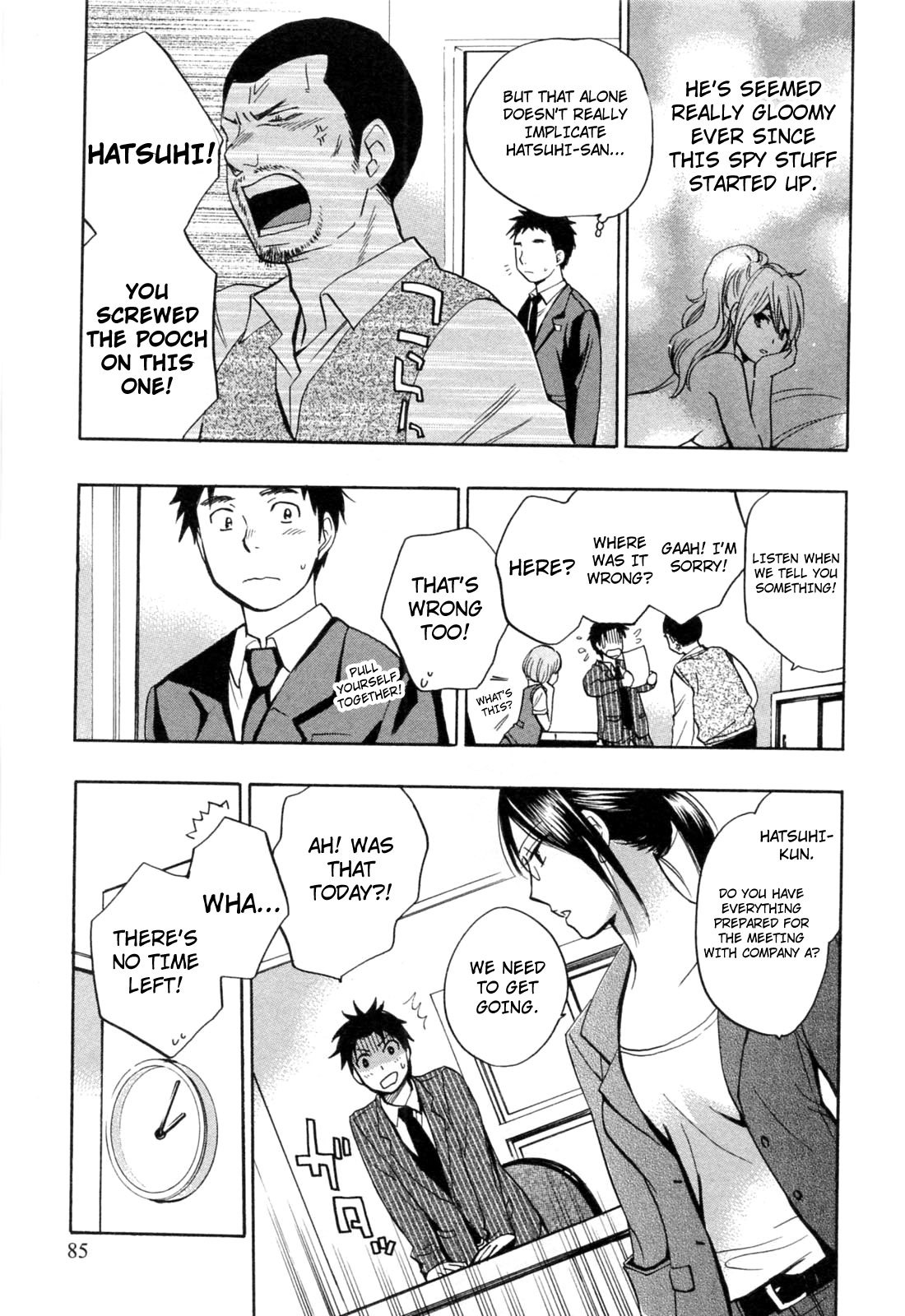 Koi wo Suru no ga Shigoto desu Chapter 20 page 9 - Chapter 20: Just as Planned!