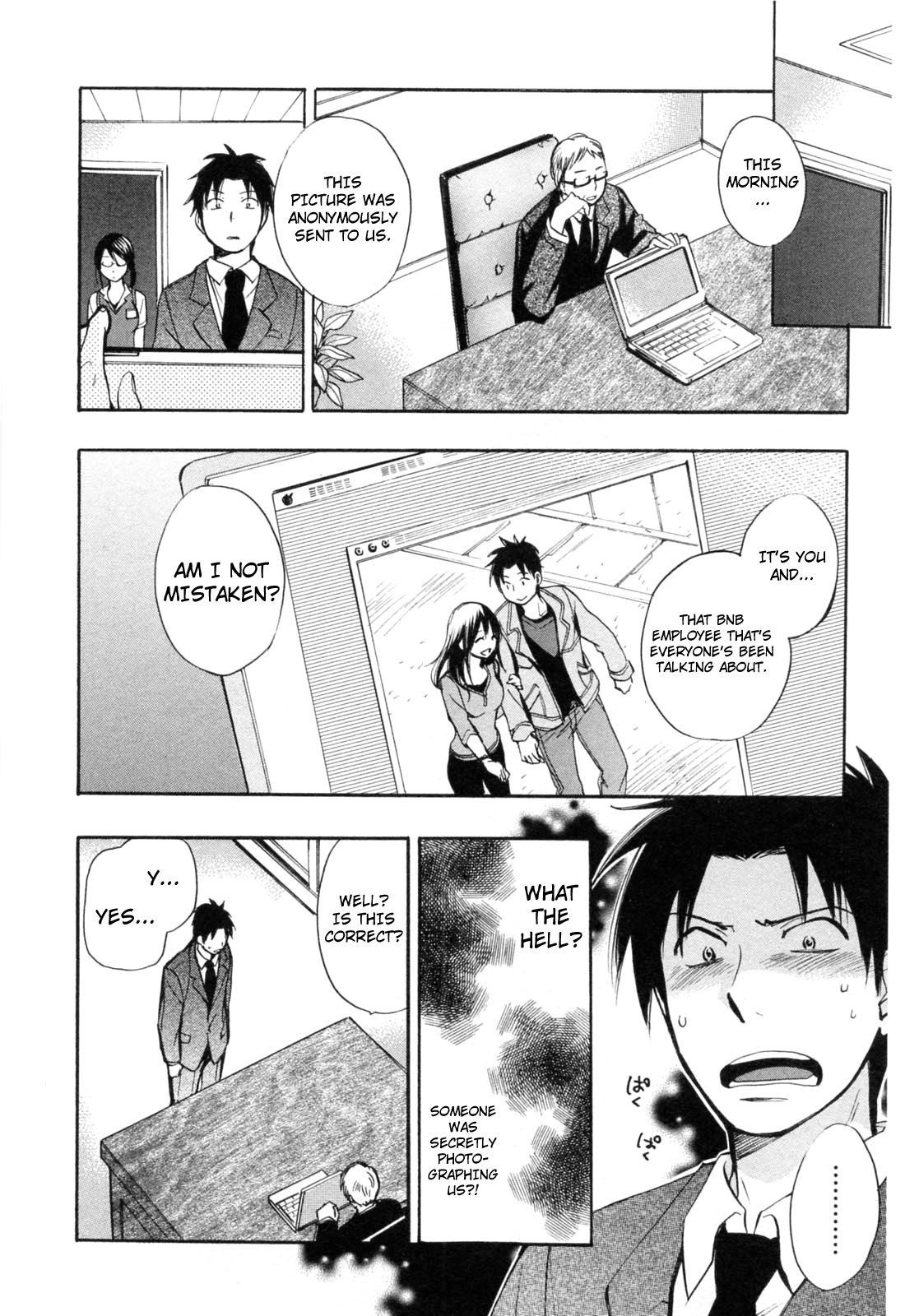 Koi wo Suru no ga Shigoto desu Chapter 21 page 8 - Chapter 21: The Company Ablaze