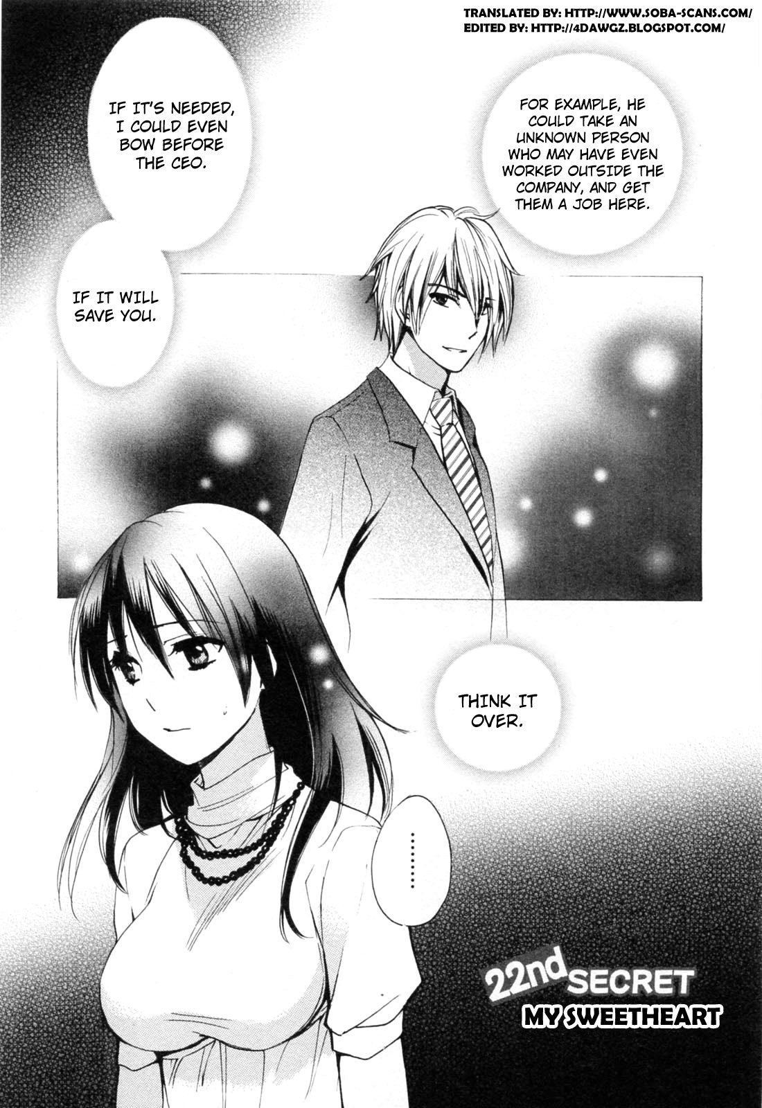 Koi wo Suru no ga Shigoto desu Chapter 22 page 1 - Chapter 22: My Sweetheart