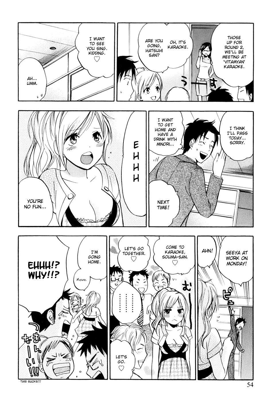 Koi wo Suru no ga Shigoto desu Chapter 3 page 6 - Chapter 3: Targeted Hatsuhi