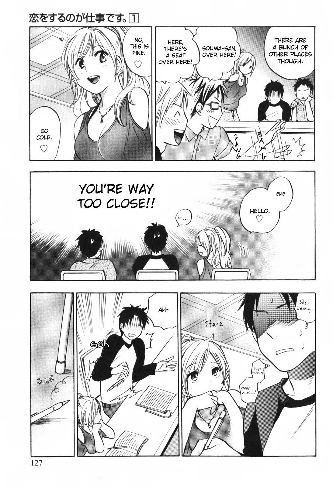 Koi wo Suru no ga Shigoto desu Chapter 6 page 5 - Chapter 6: Midnight Trap