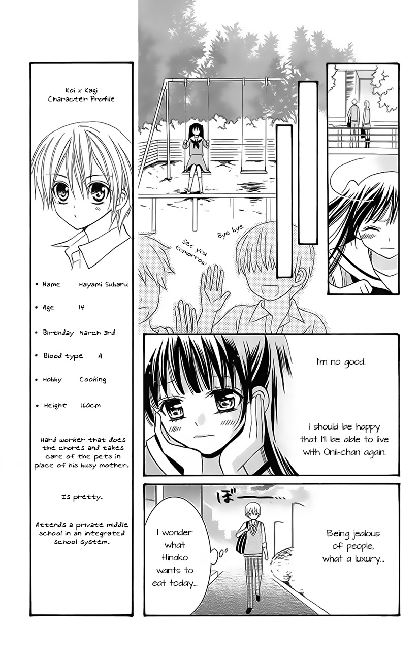 Koi x Kagi Chapter 3 page 7 - Chapter 3
