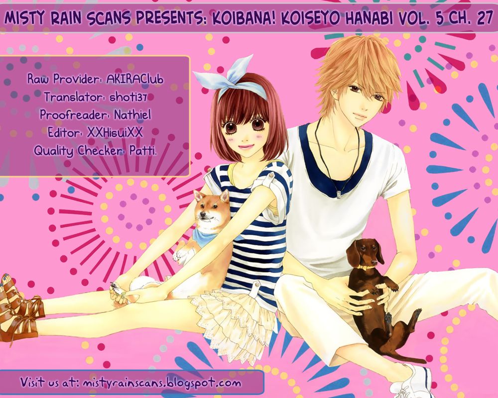 Koibana! Koiseyo Hanabi Chapter 27 page 1 - Chapter 27