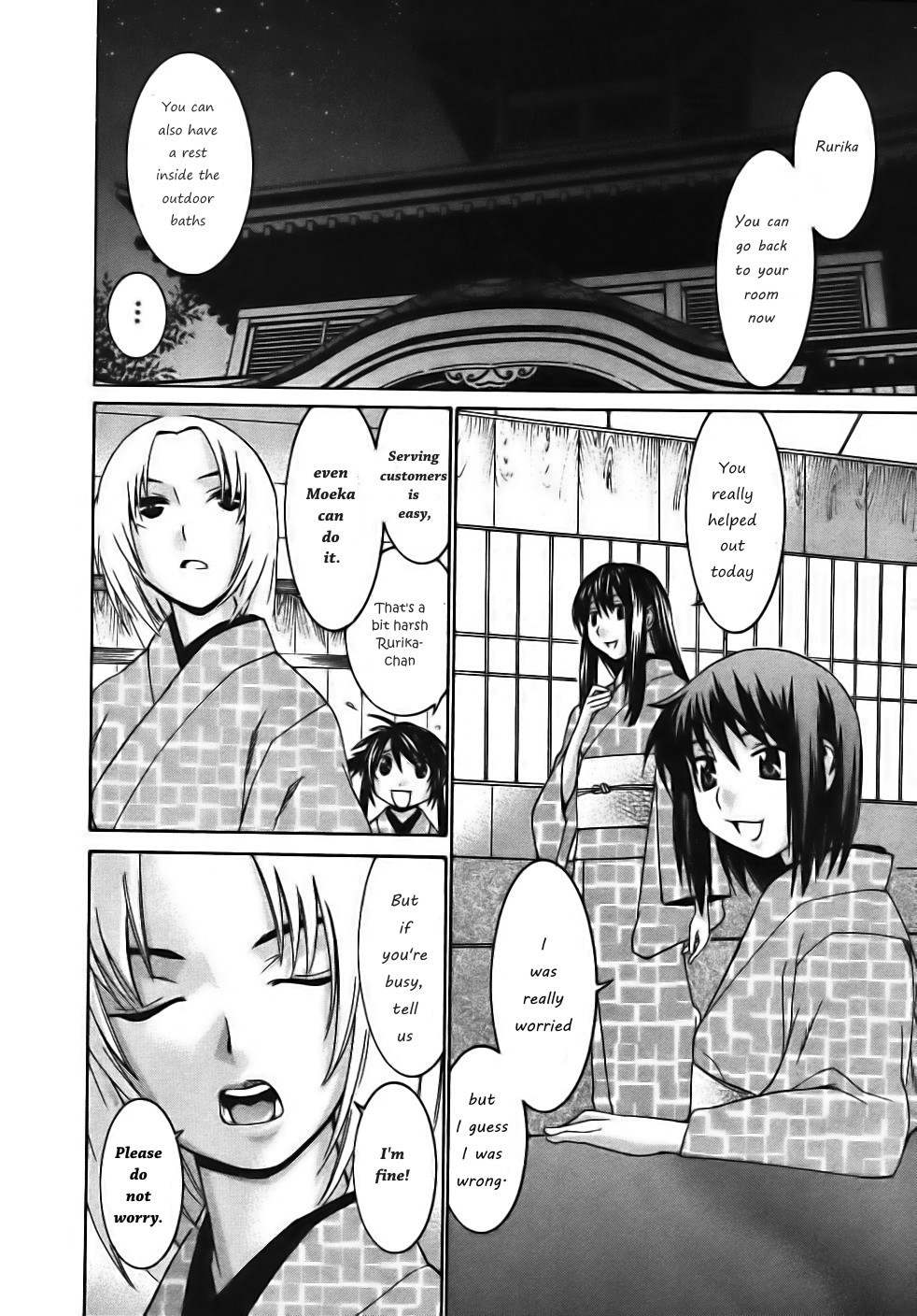 Koibana Onsen Chapter 15 page 24 - Chapter 15: Befriending a Newcomer (1st Part)