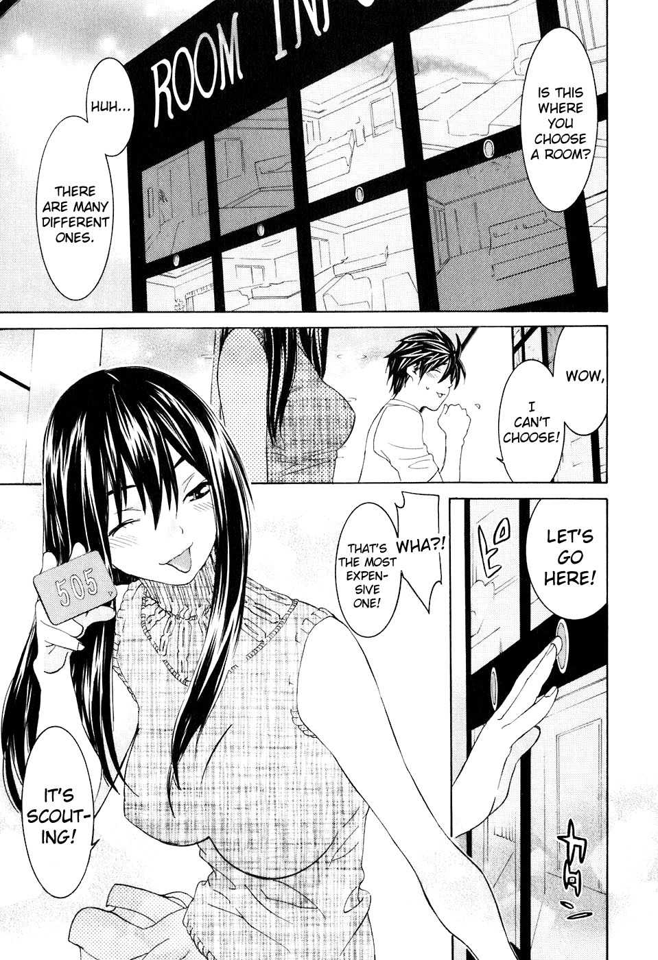 Koibana Onsen Chapter 34.6 page 10 - Chapter 34.6: Scouting?! A Love Hotel!
