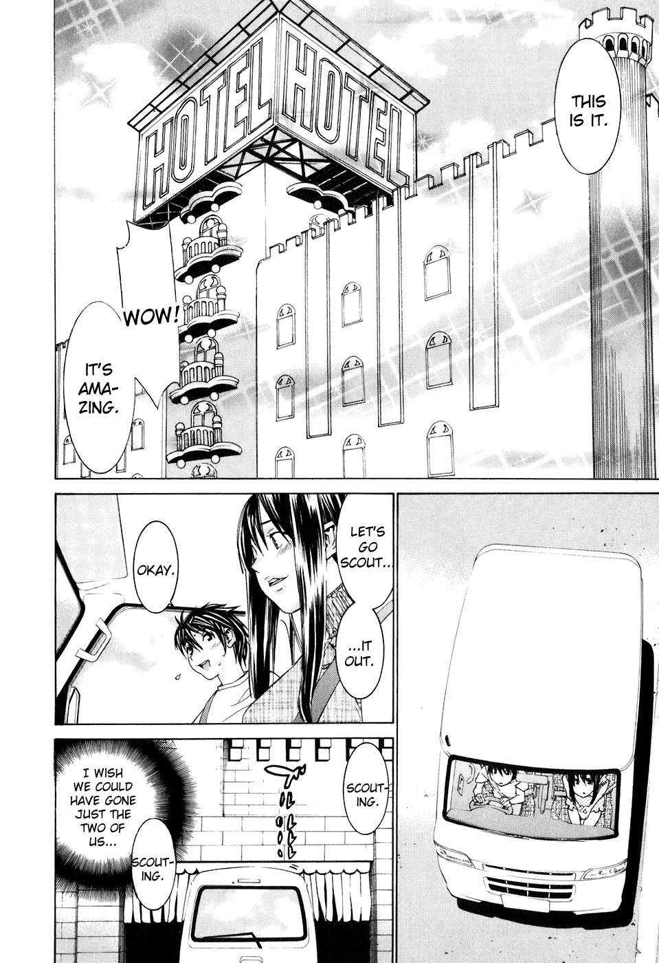 Koibana Onsen Chapter 34.6 page 9 - Chapter 34.6: Scouting?! A Love Hotel!