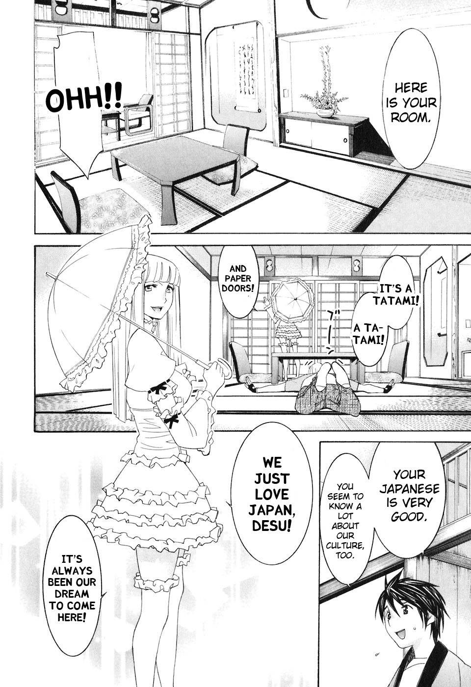Koibana Onsen Chapter 34 page 7 - Chapter 34: Our Costumers Are Foreigners!