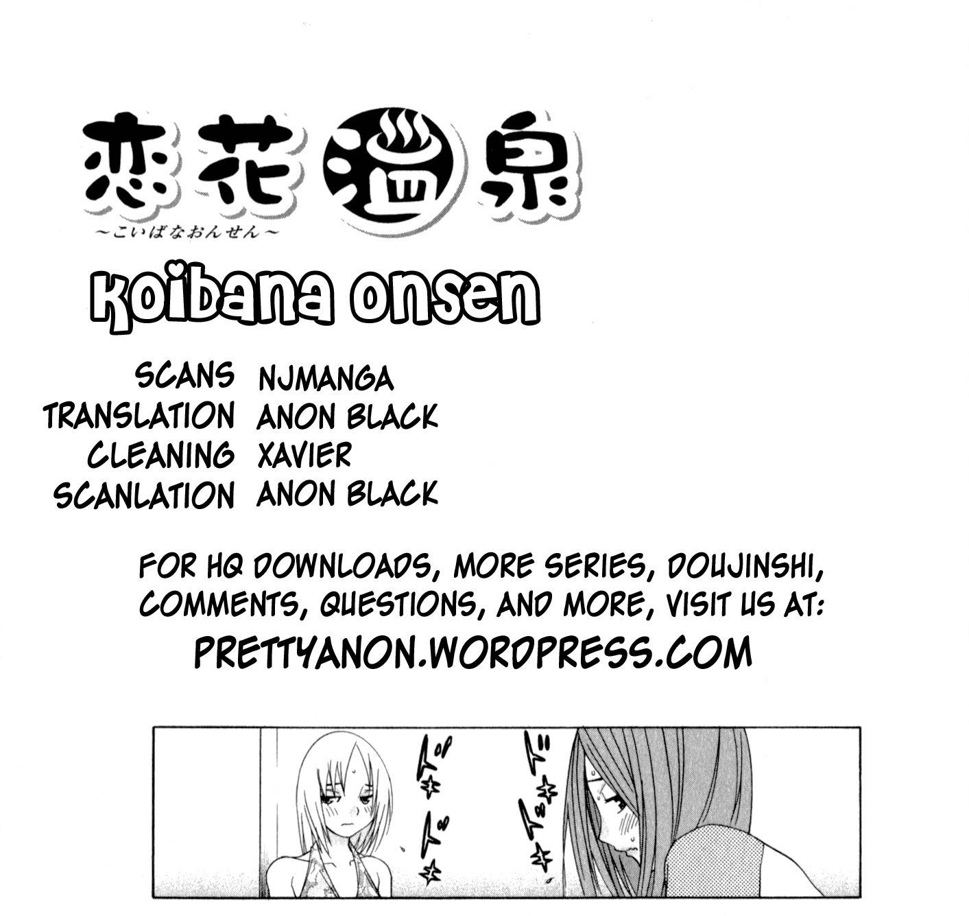 Koibana Onsen Chapter 44 page 1 - Chapter 44: The Two of Us, from Now On