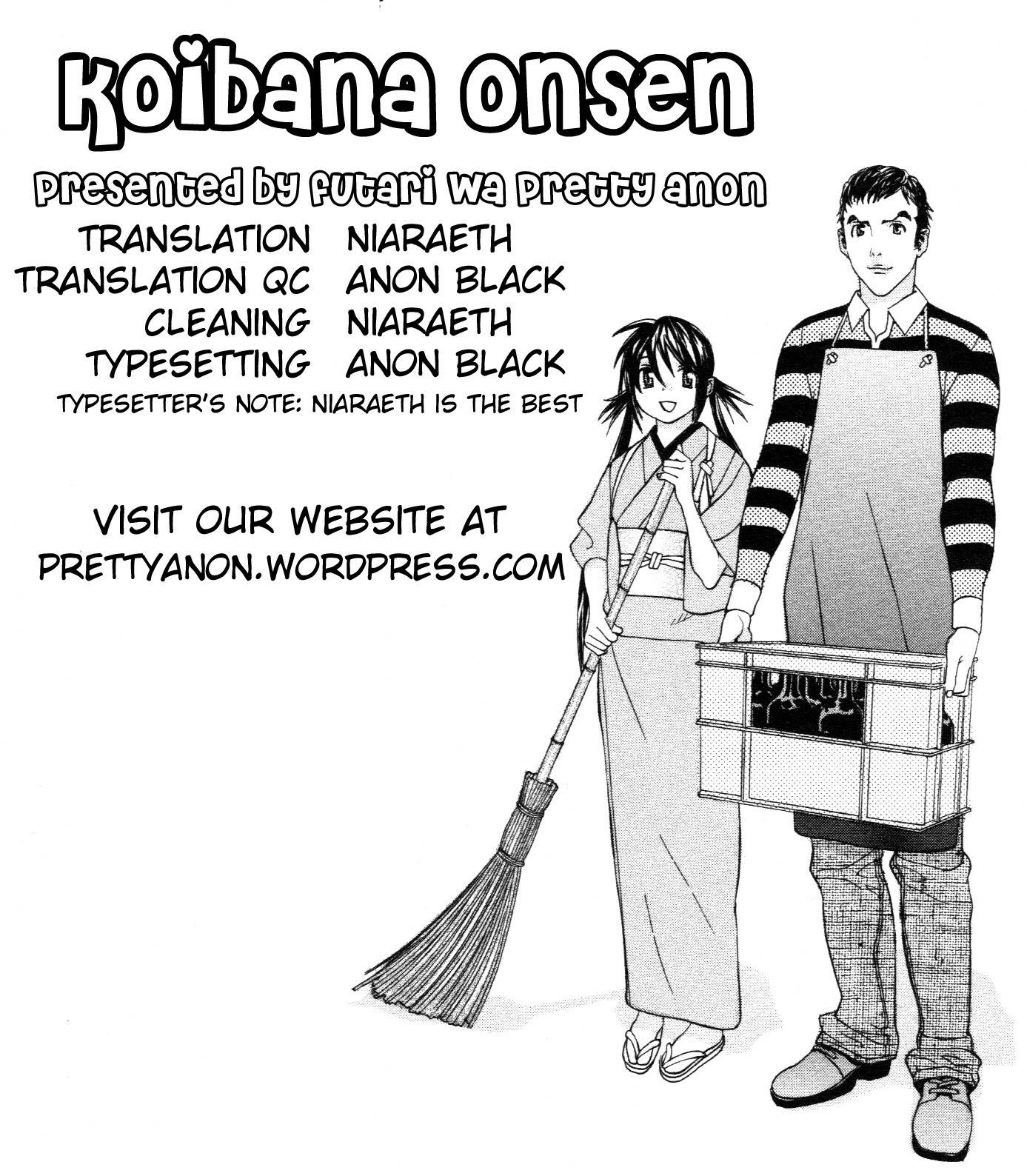 Koibana Onsen Chapter 53 page 1 - Chapter 53: Indecent Feelings...?!