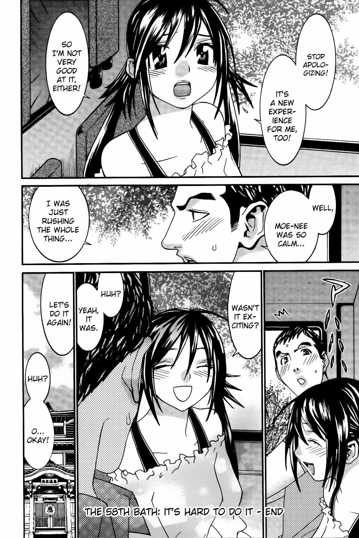 Koibana Onsen Chapter 58 page 25 - Chapter 58: It's Hard to Do It