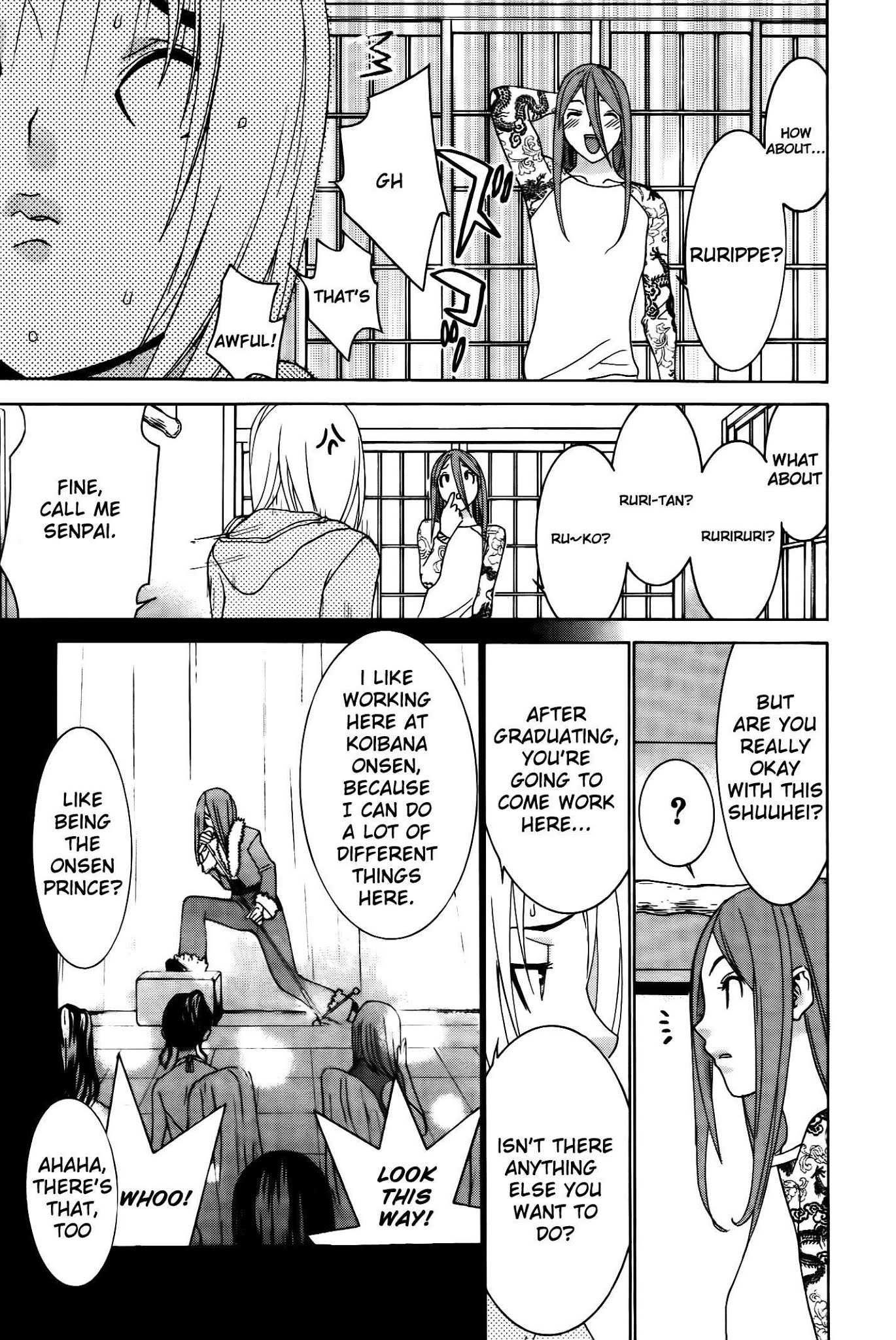 Koibana Onsen Chapter 64 page 8 - Chapter 64: The Place Where Love Blooms, Koibana Onsen