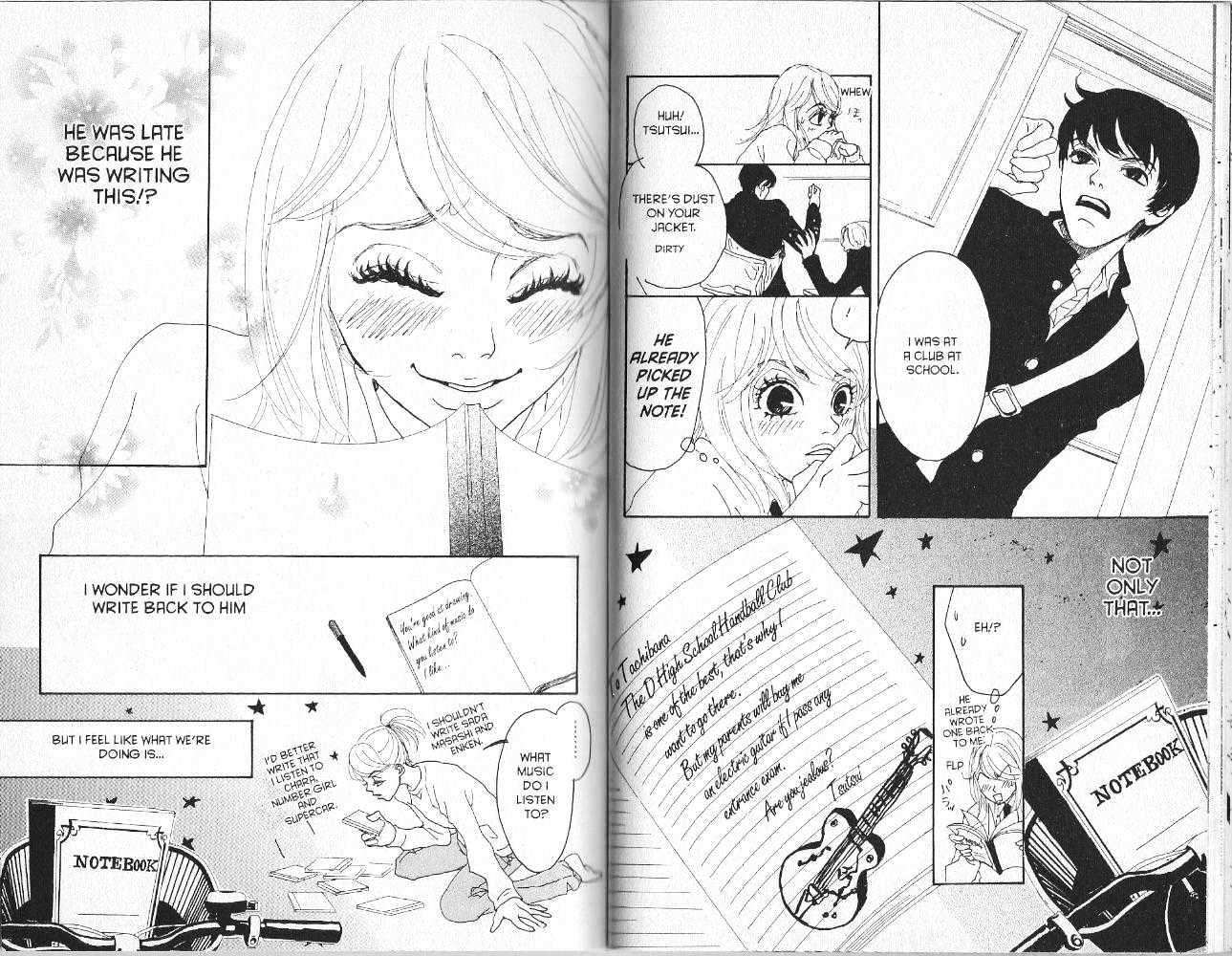 Koibumi Biyori Chapter 8.5 page 28 - Chapter 8.5 : [Bonus] Summer's Foam \ 9 Secret Exchange Notebook \ 10 Metal Moo...