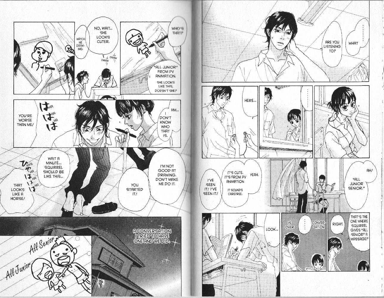 Koibumi Biyori Chapter 8.5 page 56 - Chapter 8.5 : [Bonus] Summer's Foam \ 9 Secret Exchange Notebook \ 10 Metal Moo...