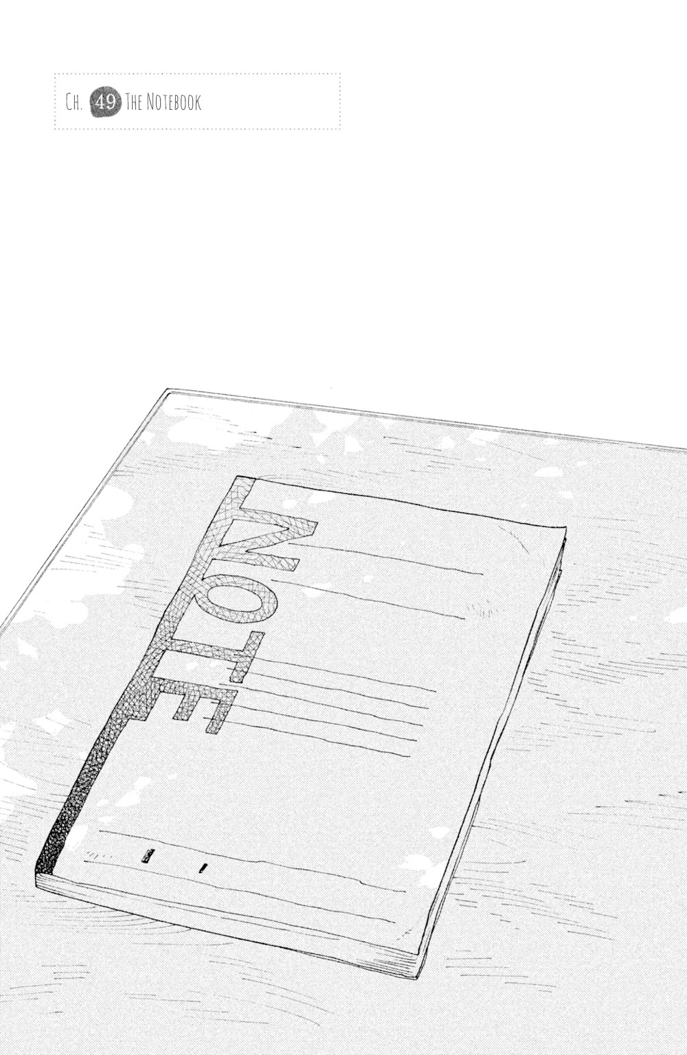 Koiiji Chapter 49 page 1 - Chapter 49: The Notebook