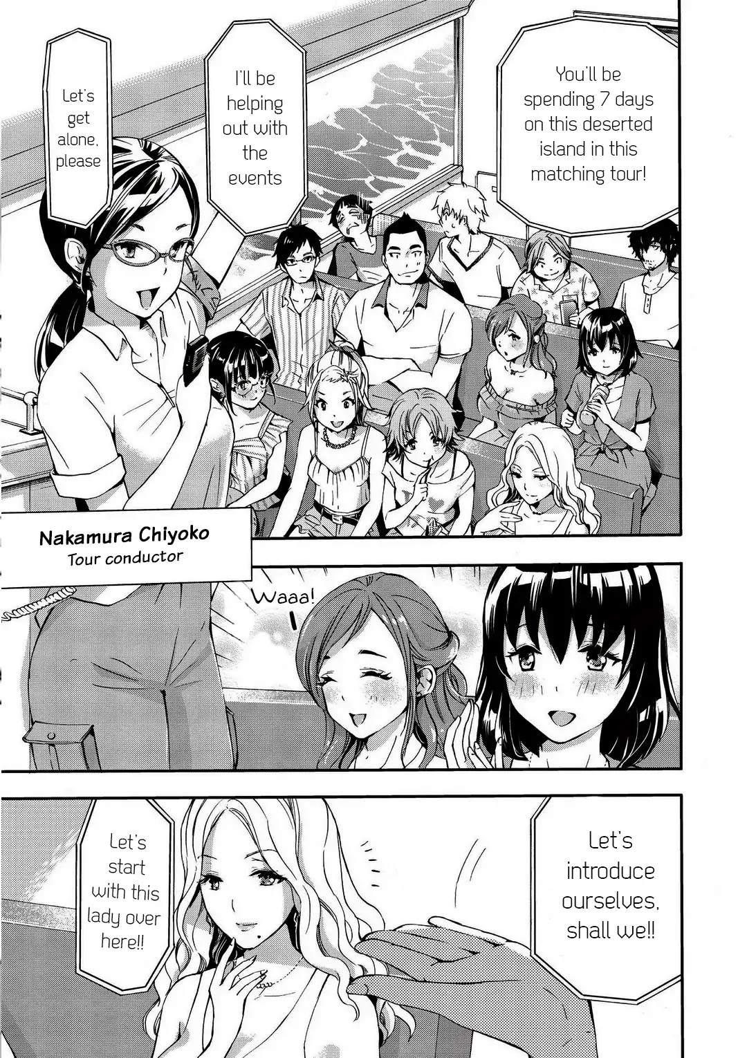 Koikatsu Matching Island Chapter 1 page 6 - Chapter 1: The Island of Meetings