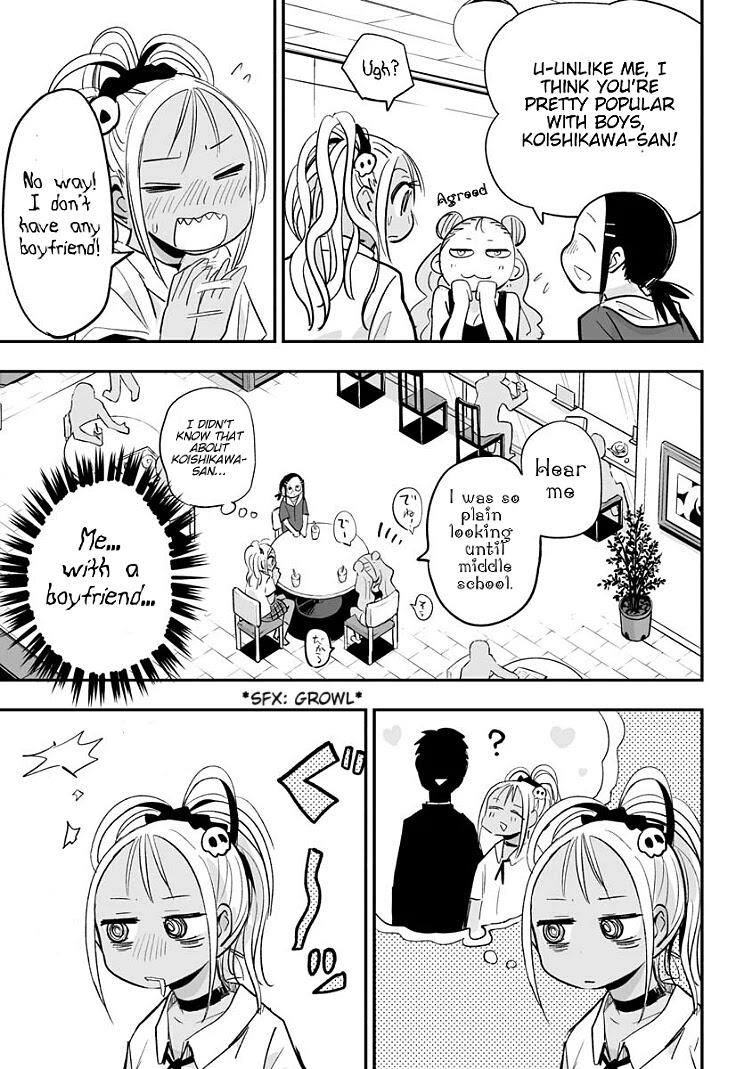Koishigawa-san is a Carnivore Chapter 16 page 11 - Chapter 16: Is this really what a gyaru circle do?