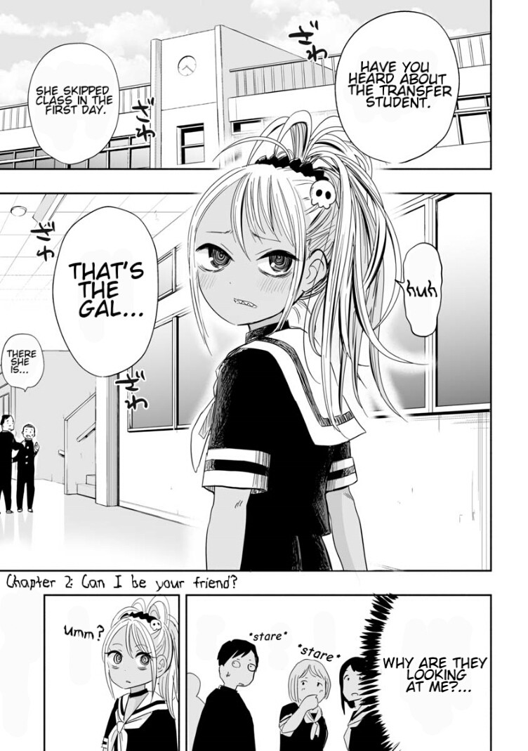 Koishigawa-san is a Carnivore Chapter 2 page 1 - Chapter 2: Can I be your friend?