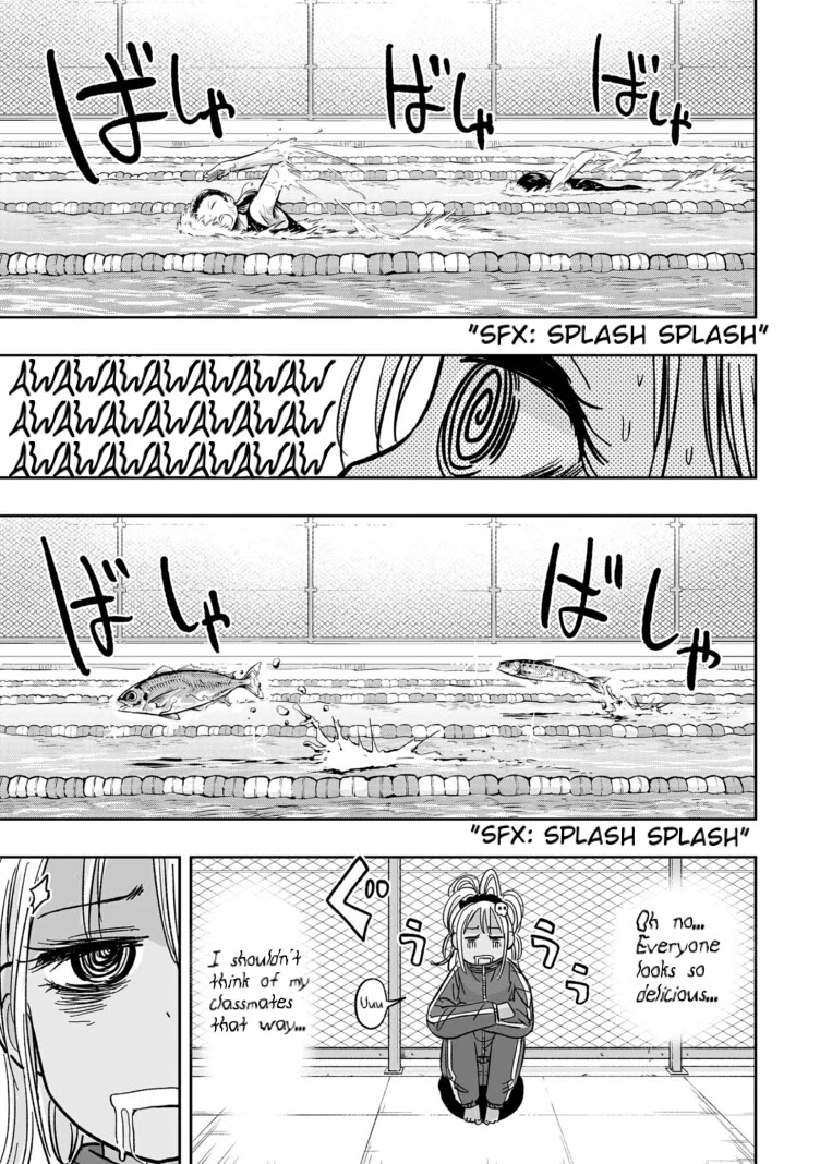 Koishigawa-san is a Carnivore Chapter 9 page 5 - Chapter 9: I am witnessing an harassment.
