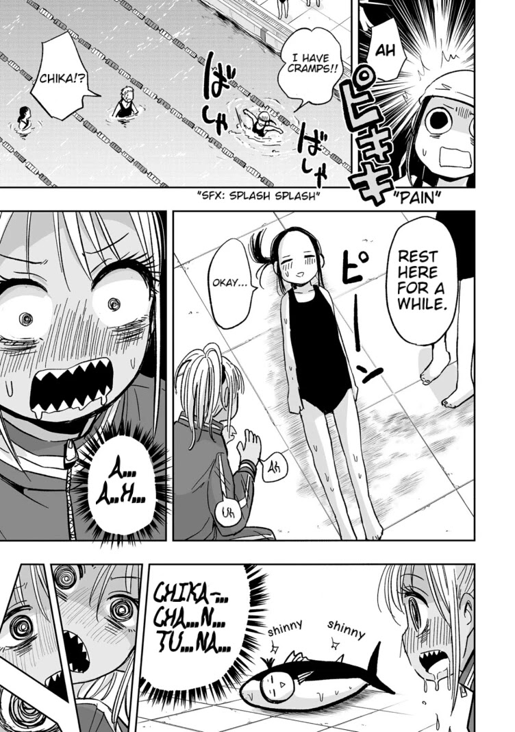 Koishigawa-san is a Carnivore Chapter 9 page 7 - Chapter 9: I am witnessing an harassment.