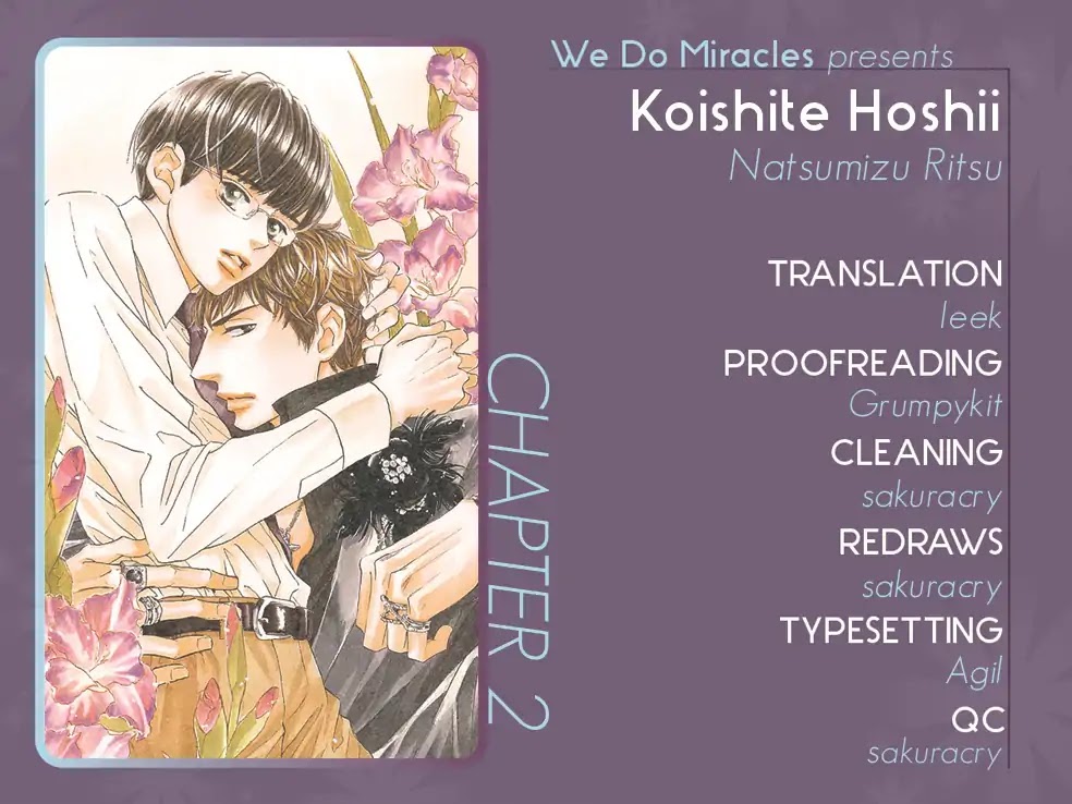 Koishite Hoshii Chapter 2 page 1 - Chapter 2