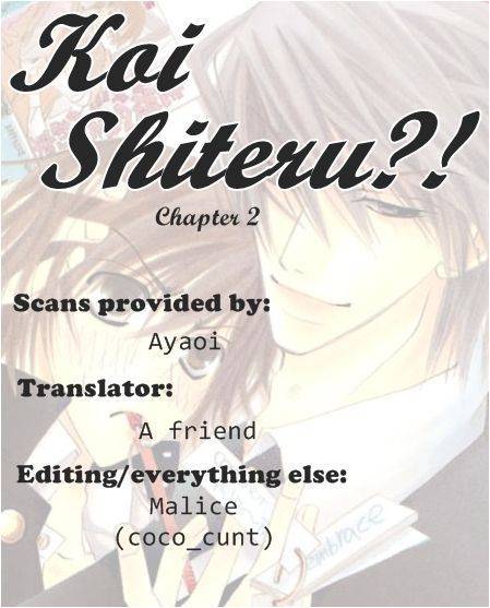 Koishiteru!? Chapter 2 page 1 - Chapter 2