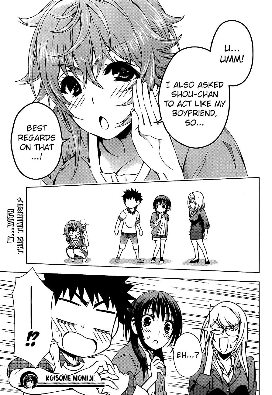 Koisome Momiji Chapter 11 page 18 - Chapter 11: My Heart Beats Fast