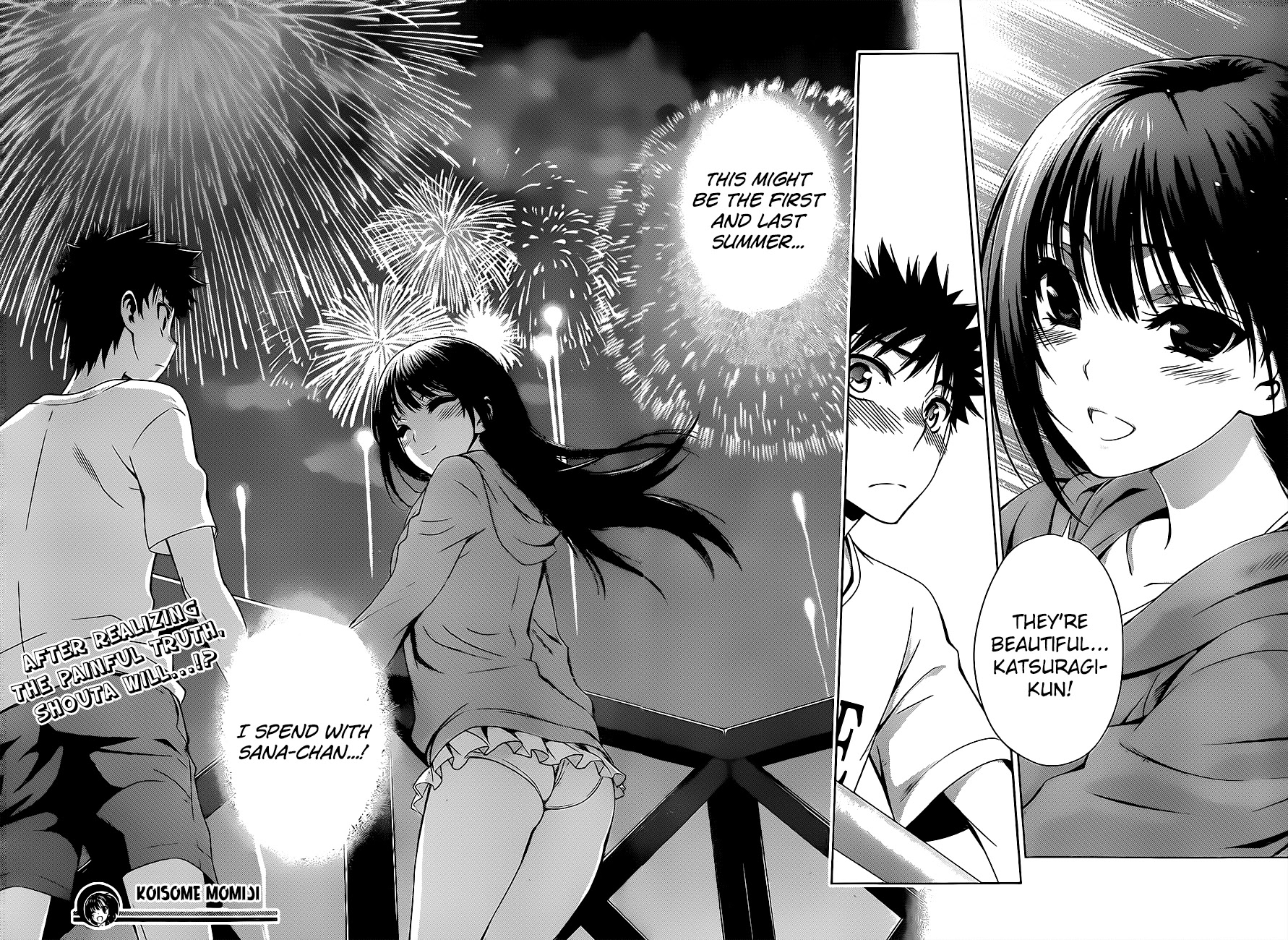 Koisome Momiji Chapter 13 page 18 - Chapter 13: Fireworks
