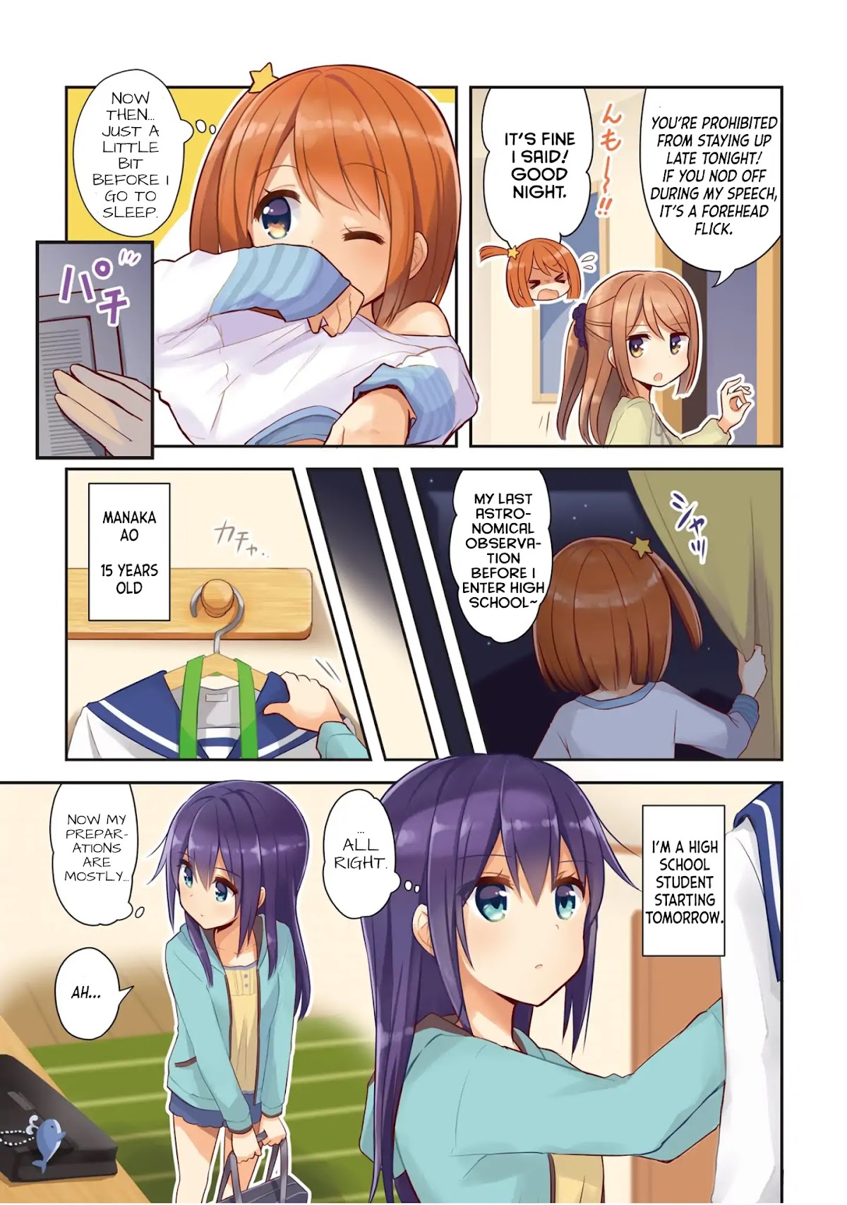 Koisuru Asteroid Chapter 0 page 3 - Chapter 0