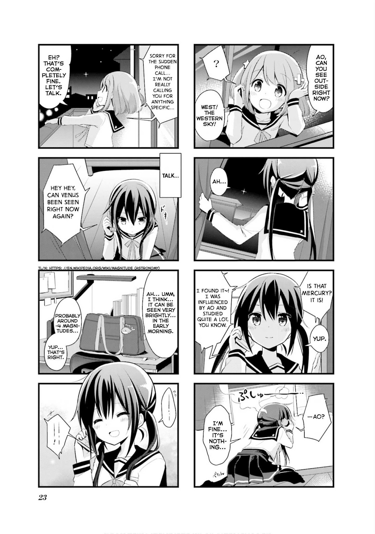 Koisuru Asteroid Chapter 2 page 8 - Chapter 2