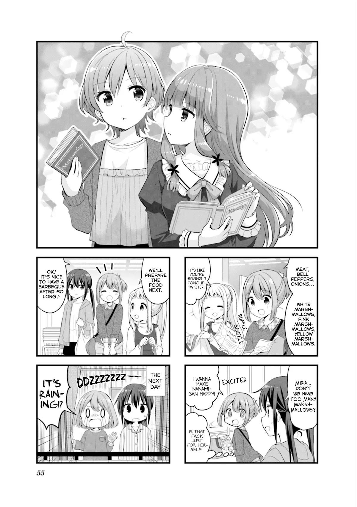 Koisuru Asteroid Chapter 33 page 2 - Chapter 33: Welcoming Party! Meteorology Edition